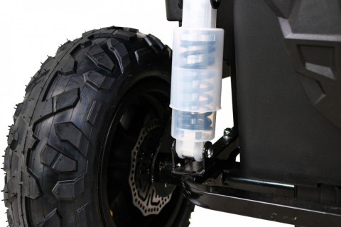 Buggy ATV Strong Racing dla 2 dzieci Biały + Silnik bezszczotkowy + Pompowane koła + Audio LED Buggy ATV Strong Racing dla 2 dzieci Biały + Silnik bezszczotkowy + Pompowane koła + Audio LED