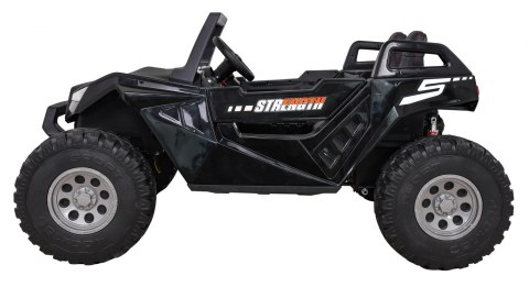 Buggy Clash na akumulator dla 2 dzieci Czarny + Pilot + Napęd 4x4 + Regulacja siedzenia + Radio MP3 + LED Buggy Clash na akumulator dla 2 dzieci Czarny + Pilot + Napęd 4x4 + Regulacja siedzenia + Radio MP3 + LED