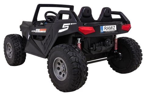Buggy Clash na akumulator dla 2 dzieci Czarny + Pilot + Napęd 4x4 + Regulacja siedzenia + Radio MP3 + LED Buggy Clash na akumulator dla 2 dzieci Czarny + Pilot + Napęd 4x4 + Regulacja siedzenia + Radio MP3 + LED