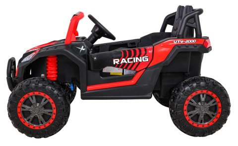 Buggy UTV 2000M Racing Auto na akumulator Czerwony + MP3 Dźwięki Światła + Pilot + Wolny Start Buggy UTV 2000M Racing Auto na akumulator Czerwony + MP3 Dźwięki Światła + Pilot + Wolny Start