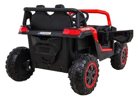 Buggy UTV 2000M Racing Auto na akumulator Czerwony + MP3 Dźwięki Światła + Pilot + Wolny Start Buggy UTV 2000M Racing Auto na akumulator Czerwony + MP3 Dźwięki Światła + Pilot + Wolny Start