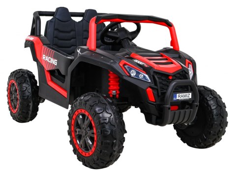 Buggy UTV 2000M Racing Auto na akumulator Czerwony + MP3 Dźwięki Światła + Pilot + Wolny Start Buggy UTV 2000M Racing Auto na akumulator Czerwony + MP3 Dźwięki Światła + Pilot + Wolny Start