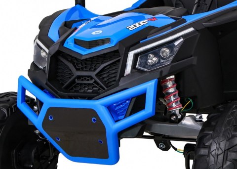 Buggy UTV-MX na akumulator dla dzieci Niebieski + Napęd 4x4 + Pilot + Audio LED + Schowek + EVA + Wolny Start Buggy UTV-MX na akumulator dla dzieci Niebieski + Napęd 4x4 + Pilot + Audio LED + Schowek + EVA + Wolny Start