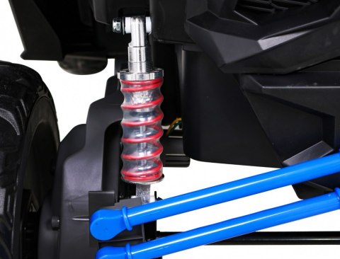 Buggy UTV-MX na akumulator dla dzieci Niebieski + Napęd 4x4 + Pilot + Audio LED + Schowek + EVA + Wolny Start Buggy UTV-MX na akumulator dla dzieci Niebieski + Napęd 4x4 + Pilot + Audio LED + Schowek + EVA + Wolny Start