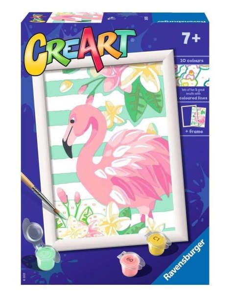 CreArt dla dzieci: Różowy flaming CreArt dla dzieci: Różowy flaming