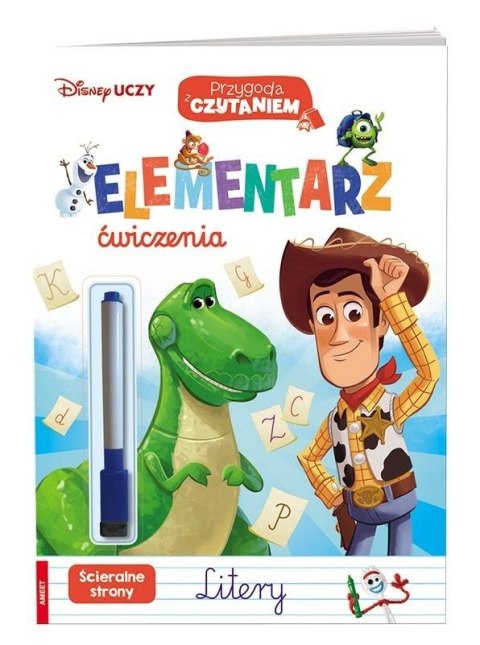 Disney Uczy. Elementarz ćwiczenia. Litery Disney Uczy. Elementarz ćwiczenia. Litery