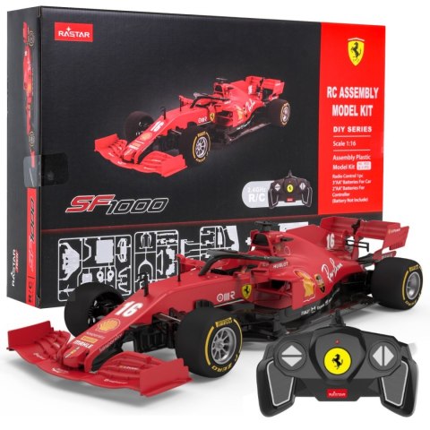 Ferrari SF1000 czerwony RASTAR model 1:16 Zdalnie sterowany bolid + Body kit + Pilot 2,4 GHz Ferrari SF1000 czerwony RASTAR model 1:16 Zdalnie sterowany bolid + Body kit + Pilot 2,4 GHz