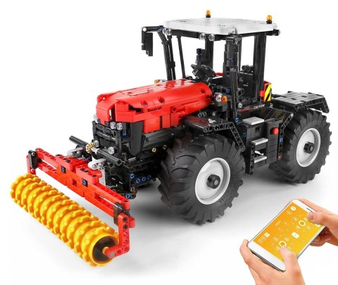 Klocki RC : Czerwony Traktor 2716el. Klocki RC : Czerwony Traktor 2716el.