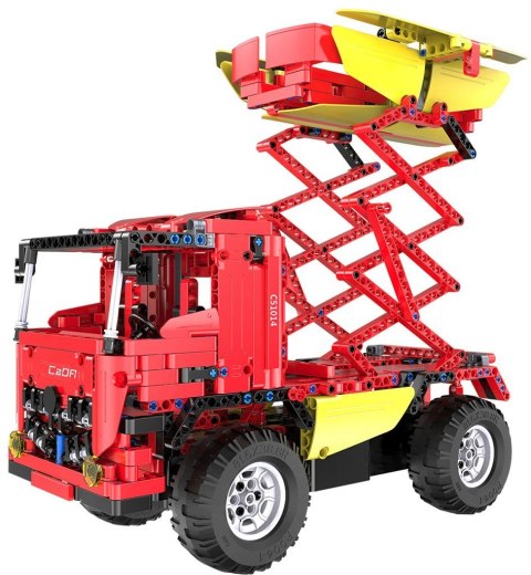 Klocki techniczne CaDA 814 el. Zdalnie sterowana Betoniarka + Podnośnik 2w1 dla dzieci 6+ Klocki techniczne CaDA 814 el. Zdalnie sterowana Betoniarka + Podnośnik 2w1 dla dzieci 6+