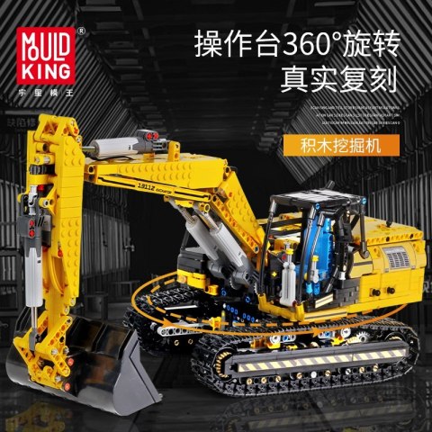 Koparka zdalnie sterowana 1830el. 13112 Mould King Koparka zdalnie sterowana 1830el. 13112 Mould King