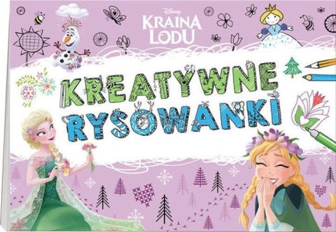 Kreatywne rysowanki. Kraina lodu Kreatywne rysowanki. Kraina lodu