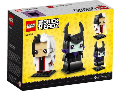 LEGO 40620 BrickHeadz Cruella i Diabolina LEGO 40620 BrickHeadz Cruella i Diabolina