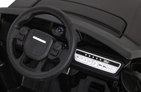 Land Rover Discovery Sport dla dzieci Czarny + Pilot + Wolny Start + Funkcja Kołyski + MP3 LED Land Rover Discovery Sport dla dzieci Czarny + Pilot + Wolny Start + Funkcja Kołyski + MP3 LED