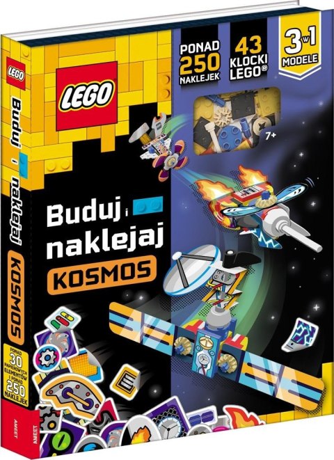 Lego Books. Kosmos. Buduj i naklejaj Lego Books. Kosmos. Buduj i naklejaj