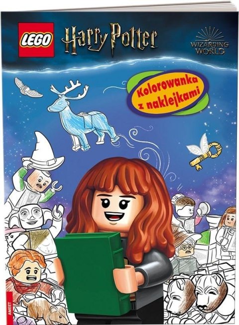 LEGO(R) Harry Potter. Kolorowanka z naklejkami LEGO(R) Harry Potter. Kolorowanka z naklejkami