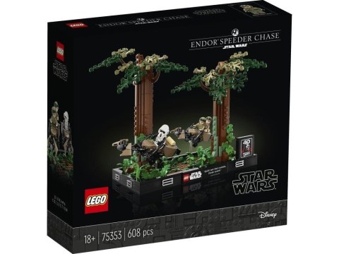 LEGO(R) STAR WARS 75353 Diorama:pościg na ścigaczu.. LEGO(R) STAR WARS 75353 Diorama:pościg na ścigaczu..