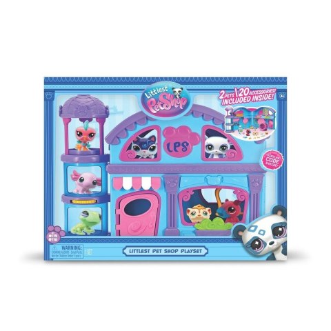 Littlest Pet Shop Domek z 2 figurkami Littlest Pet Shop Domek z 2 figurkami