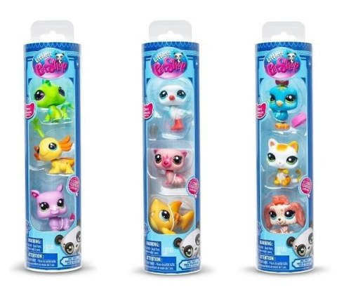 Littlest Pet Shop Zestaw 3 figurek mix Littlest Pet Shop Zestaw 3 figurek mix