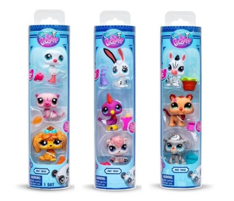 Littlest Pet Shop Zestaw 3 figurek seria 2 mix Littlest Pet Shop Zestaw 3 figurek seria 2 mix