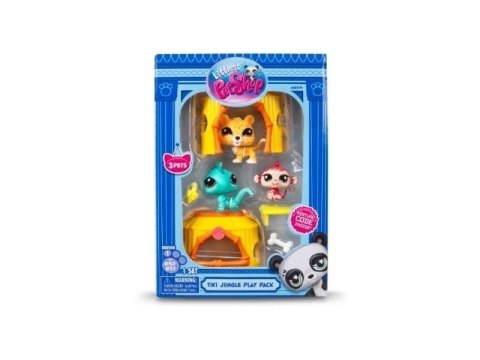 Littlest Pet Shop Zestaw Dżungla 3 figurki Littlest Pet Shop Zestaw Dżungla 3 figurki