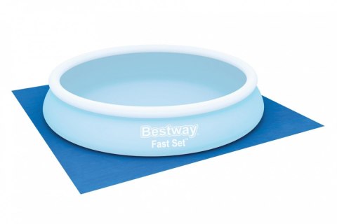 Mata pod basen ogrodowy 366cm/12FT BESTWAY 369x369cm Mata pod basen ogrodowy 366cm/12FT BESTWAY 369x369cm