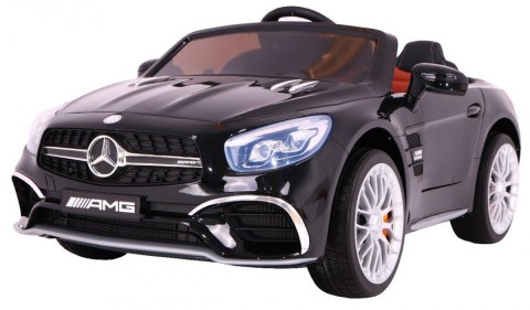 Mercedes AMG SL65 dla dzieci Czarny + Pilot + Bagażnik + Regulacja siedzenia + MP3 LED + Wolny Start Mercedes AMG SL65 dla dzieci Czarny + Pilot + Bagażnik + Regulacja siedzenia + MP3 LED + Wolny Start