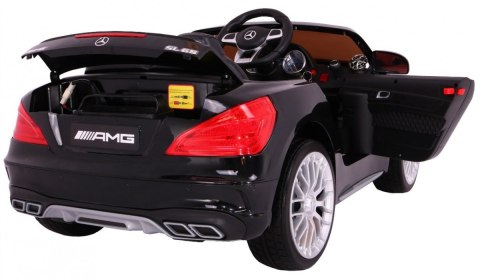 Mercedes AMG SL65 dla dzieci Czarny + Pilot + Bagażnik + Regulacja siedzenia + MP3 LED + Wolny Start Mercedes AMG SL65 dla dzieci Czarny + Pilot + Bagażnik + Regulacja siedzenia + MP3 LED + Wolny Start