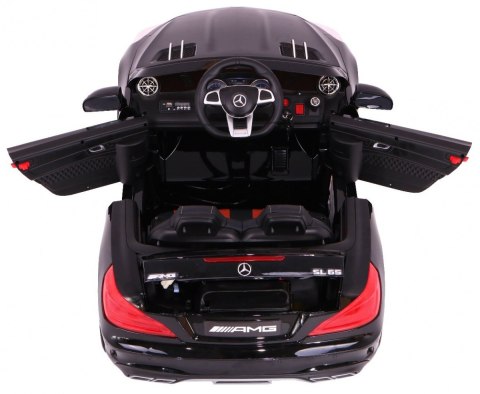 Mercedes AMG SL65 dla dzieci Czarny + Pilot + Bagażnik + Regulacja siedzenia + MP3 LED + Wolny Start Mercedes AMG SL65 dla dzieci Czarny + Pilot + Bagażnik + Regulacja siedzenia + MP3 LED + Wolny Start