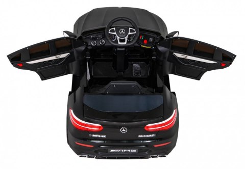 Mercedes Benz GLC63S dla dzieci Czarny + Pilot + Napęd 4x4 + MP3 LED + EVA + Wolny Start Mercedes Benz GLC63S dla dzieci Czarny + Pilot + Napęd 4x4 + MP3 LED + EVA + Wolny Start