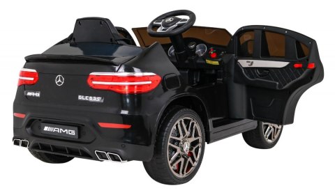 Mercedes Benz GLC63S dla dzieci Czarny + Pilot + Napęd 4x4 + MP3 LED + EVA + Wolny Start Mercedes Benz GLC63S dla dzieci Czarny + Pilot + Napęd 4x4 + MP3 LED + EVA + Wolny Start