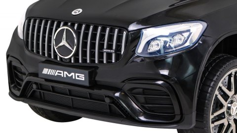 Mercedes Benz GLC63S dla dzieci Czarny + Pilot + Napęd 4x4 + MP3 LED + EVA + Wolny Start Mercedes Benz GLC63S dla dzieci Czarny + Pilot + Napęd 4x4 + MP3 LED + EVA + Wolny Start