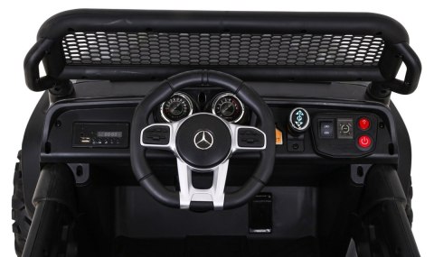 Mercedes Benz Unimog dla dzieci Lakier Moro + Napęd 4x4 + Pilot + Bagażnik + Wolny Start + MP3 LED Mercedes Benz Unimog dla dzieci Lakier Moro + Napęd 4x4 + Pilot + Bagażnik + Wolny Start + MP3 LED