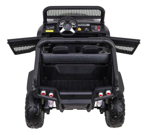 Mercedes Benz Unimog dla dzieci Lakier Moro + Napęd 4x4 + Pilot + Bagażnik + Wolny Start + Radio MP3 + LED Mercedes Benz Unimog dla dzieci Lakier Moro + Napęd 4x4 + Pilot + Bagażnik + Wolny Start + Radio MP3 + LED