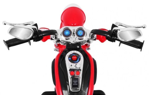 Motorek Chopper NightBike Czerwony Motorek Chopper NightBike Czerwony