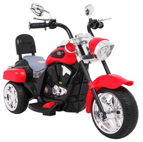 Motorek Chopper NightBike Czerwony Motorek Chopper NightBike Czerwony