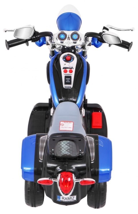 Motorek Chopper NightBike Niebieski Motorek Chopper NightBike Niebieski