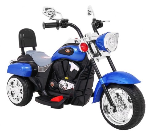 Motorek Chopper NightBike Niebieski Motorek Chopper NightBike Niebieski