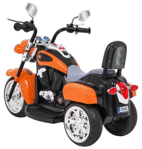 Motorek Chopper NightBike Pomarańczowy Motorek Chopper NightBike Pomarańczowy