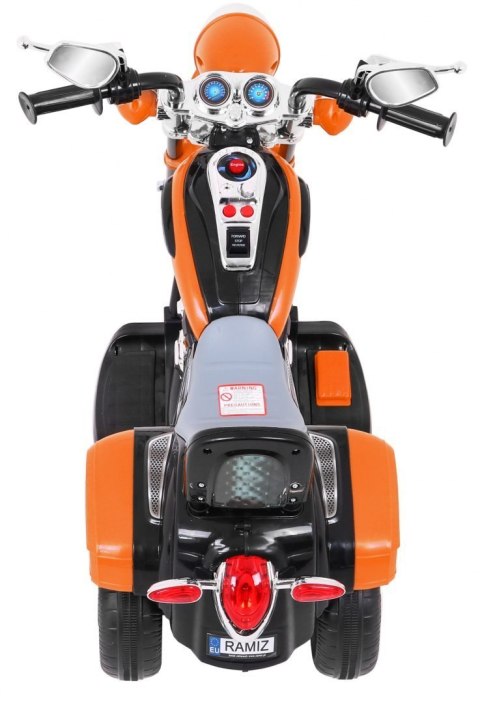 Motorek Chopper NightBike Pomarańczowy Motorek Chopper NightBike Pomarańczowy