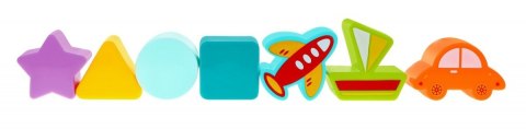 Multidomek sensoryczny dla dzieci 18m+ Mini gry 9 Puzzli + Sortery + Przeplatanka + Zegar Multidomek sensoryczny dla dzieci 18m+ Mini gry 9 Puzzli + Sortery + Przeplatanka + Zegar