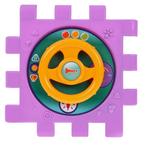 Multidomek sensoryczny dla dzieci 18m+ Mini gry 9 Puzzli + Sortery + Przeplatanka + Zegar Multidomek sensoryczny dla dzieci 18m+ Mini gry 9 Puzzli + Sortery + Przeplatanka + Zegar
