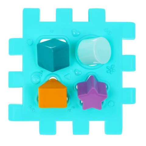 Multidomek sensoryczny dla dzieci 18m+ Mini gry 9 Puzzli + Sortery + Przeplatanka + Zegar Multidomek sensoryczny dla dzieci 18m+ Mini gry 9 Puzzli + Sortery + Przeplatanka + Zegar