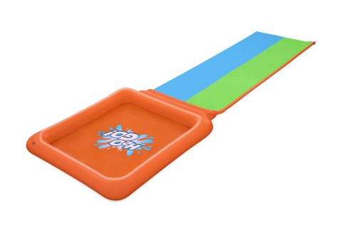 Podwójny Ślizg wodny Super Splash dla dzieci 3+ BESTWAY Tor 531cm + Brodzik 129 l + Natrysk Podwójny Ślizg wodny Super Splash dla dzieci 3+ BESTWAY Tor 531cm + Brodzik 129 l + Natrysk