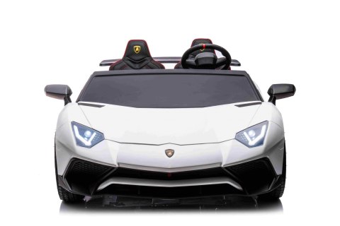 Pojazd Lamborghini Aventador SV Biały Pojazd Lamborghini Aventador SV Biały