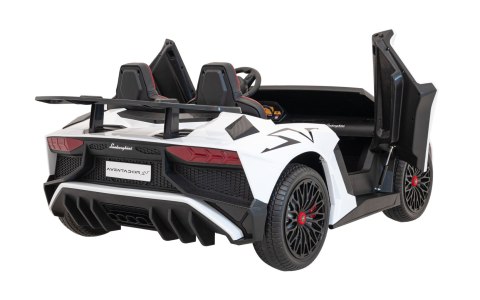 Pojazd Lamborghini Aventador SV Biały Pojazd Lamborghini Aventador SV Biały