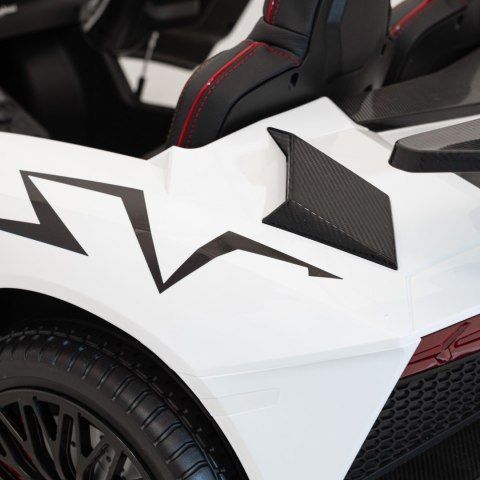 Pojazd Lamborghini Aventador SV Biały Pojazd Lamborghini Aventador SV Biały