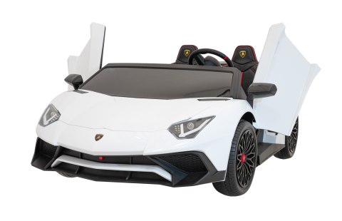 Pojazd Lamborghini Aventador SV Biały Pojazd Lamborghini Aventador SV Biały