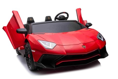 Pojazd Lamborghini Aventador SV Czerwony Pojazd Lamborghini Aventador SV Czerwony
