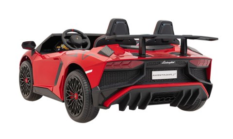 Pojazd Lamborghini Aventador SV Czerwony Pojazd Lamborghini Aventador SV Czerwony