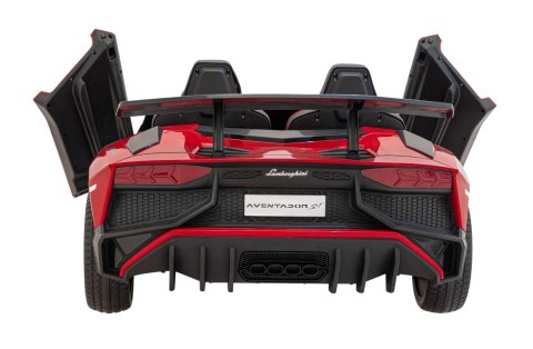 Pojazd Lamborghini Aventador SV Czerwony Pojazd Lamborghini Aventador SV Czerwony